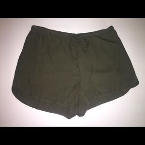 Green loose short!